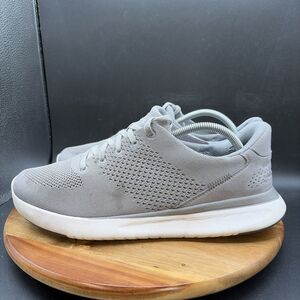 Kizik Lima Mens Size 11.5 Shoes Gray Hands Free Lace Up Slip On Comfort Sneakers